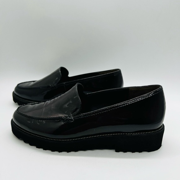 Paul Green Brown Patent Leather Women's Loafers Size 6.5 US - Picture 2 of 16